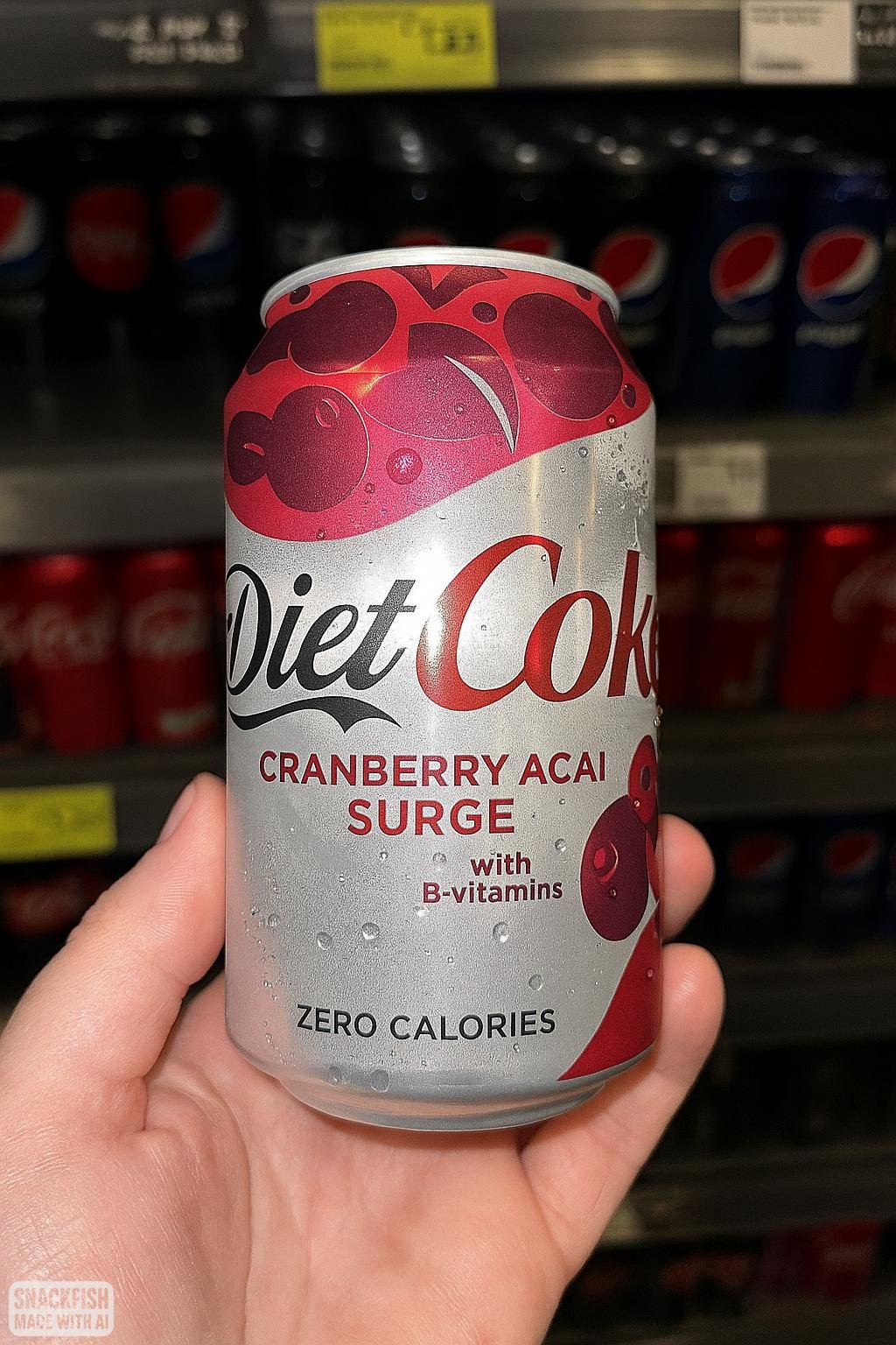 Diet Coke Cranberry Acai Surge review - fruity rumour