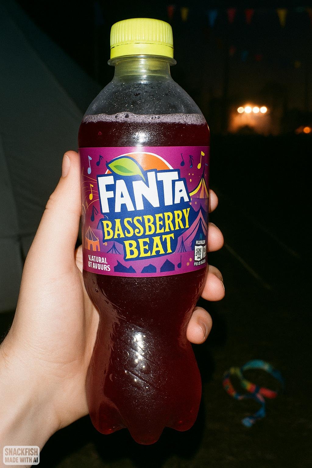 Fanta Bassberry Beat, berry festival soda reviewed