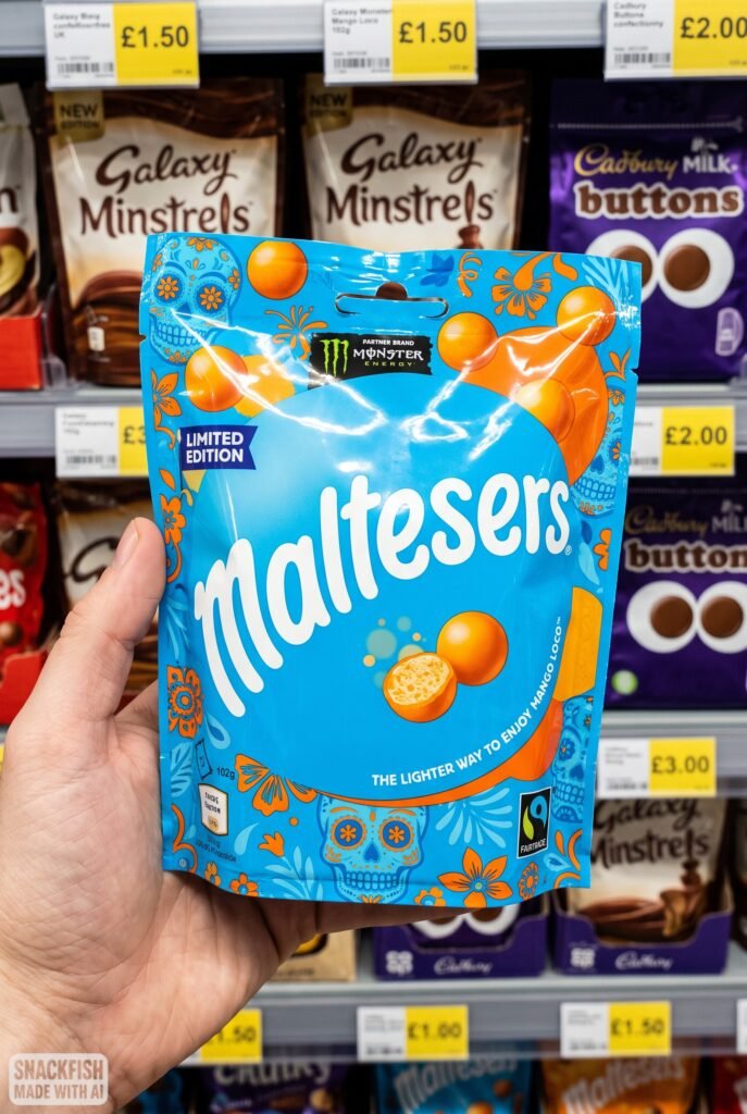 Loco Potato Monster Mango Loco Maltesers: A Fictional Snack Crossover